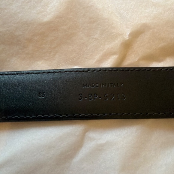 Celine Black and Gold Women\'s Belt